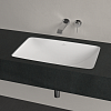 Villeroy&Boch Loop&Friends Раковина 61x38см, встраиваемая под столешницу, с переливом, цвет: альпийский белый