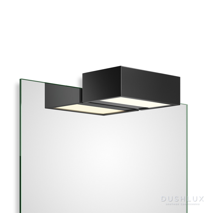 Фото Decor Walther Box 1-15 N LED Светильник на зеркало 15x10x5см, светодиодный, 1x LED 18.4W, цвет: черный матовый