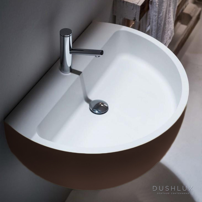 Фото Falper Bowl Раковина 70х50х38.5 см, 1 отв., подвесная, цвет: corten