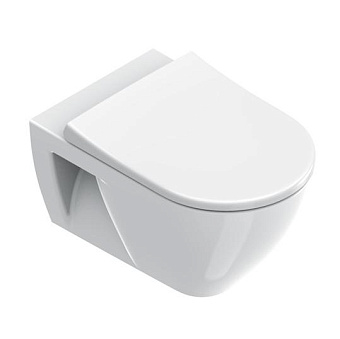 Catalano Sfera Унитаз подвесной 54x35см, безободковый, смыв Tornado, покрытие Cataglaze+, цвет: белый глянцевый