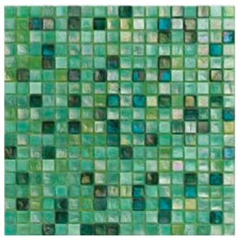 Sicis Colors Мозаика 29.5x29.5см, универсальная, стекло, цвет: terraverde