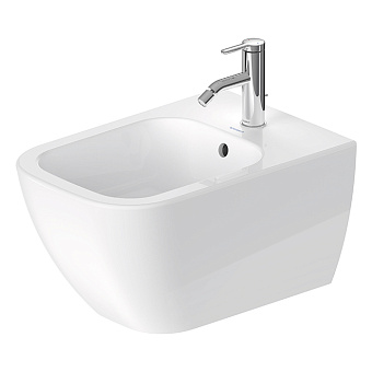 Duravit Happy D.2 Биде подвесное 36.5x40см., 1 отв., с креплением, цвет: белый