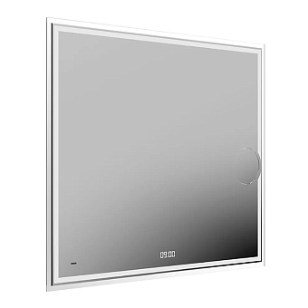 Kerama Marazzi Tecno Зеркало 90х80см., c LED подсветкой, с макро линзой, с функцией антизапотевание