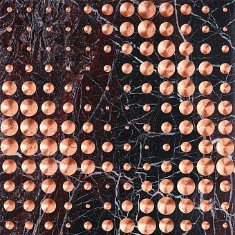 Lithos Design Dissonanze Натуральный камень 120x60x2см, настенный, материал: мрамор tartufo rosso levanto/copper leaf