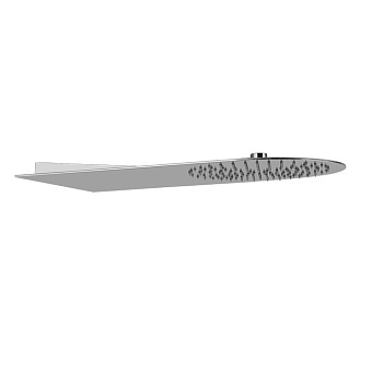 Gessi Tremillimetri Душевая головка для настенного крепления 30х55cм., цвет: Steel Brushed