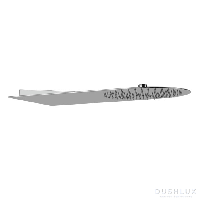 Фото Gessi Tremillimetri Душевая головка для настенного крепления 30х55cм., цвет: Steel Brushed