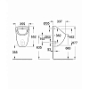 Grohe Bau Ceramic Писсуар, скрытый монтаж, цвет: белый