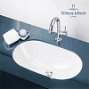 Villeroy&Boch O.novo Раковина 53x32x20.5см., встраиваемая снизу, без отв., с переливом, цвет: альпийский белый
