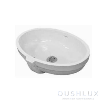 Фото Duravit Jelsa Раковина 50.5x36.5см., встраиваемая снизу, без отв., цвет: белый