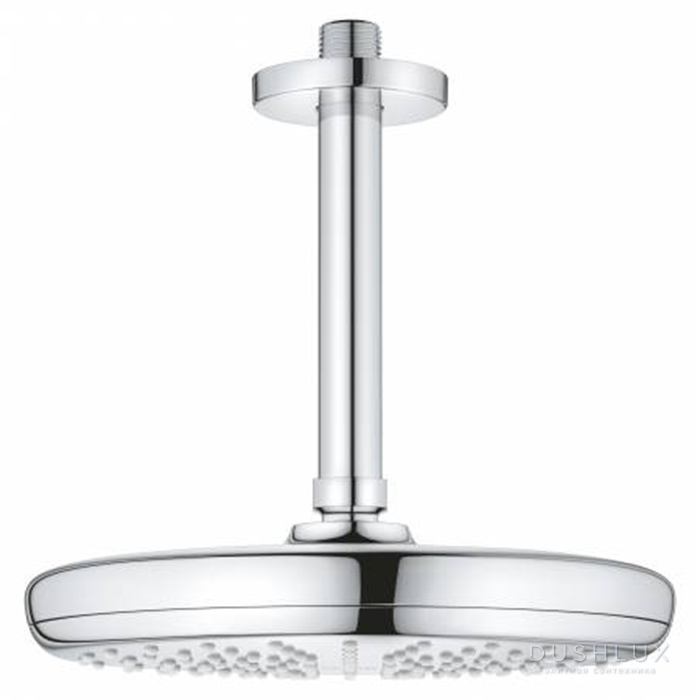 Фото Grohe Tempesta 210 Верхний душ 21см., с потолочным кронштейном 14.2см., 9,5 л/м., цвет: хром