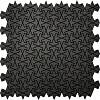 Sergio Savino Infinito Decorato Микромозаика 28х28см, настенная, цвет: Nero Africa