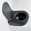 Galassia Dream Унитаз подвесной 56x36см., безободковый RIM, цвет: черный матовый