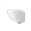 Duravit D-Neo Унитаз подвесной 37x54 см, безободковый, в комплекте с сиденьем 0021690000, цвет: белый
