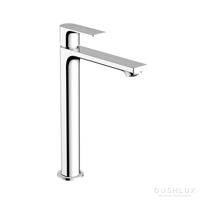 Фото Hansgrohe Rebris E Смеситель для раковины, 1 отв., CoolStart, с донным клапаном, цвет: хром