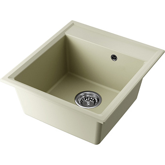 Omoikiri Daisen 46 Кухонная мойка 46x19,5x51см.,встраиваемая, цвет: ваниль