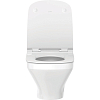 Duravit DuraStyle Комплект: подвесной унитаз Rimless 255109 37х54 см.+ сиденье с автоматическим закрыванием 006739,