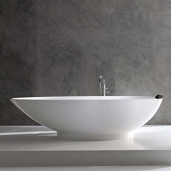 Victoria + Albert Napoli Ванна отдельностоящая, 190х84.5х50.3см., quarrycast, цвет: белый
