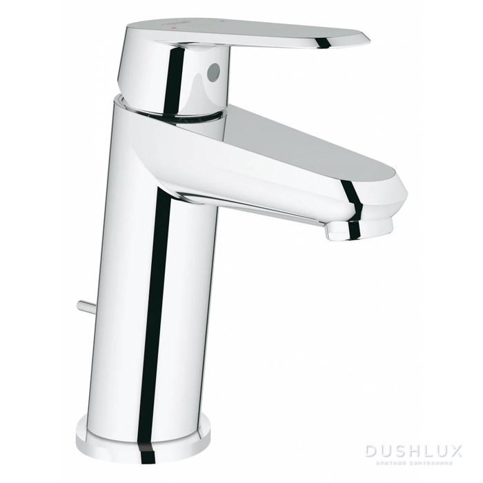 Фото Grohe Eurodisc Cosmo Смеситель для раковины, на 1 отв., излив: 11см, с донным клапаном, уменьшеный, цвет: хром