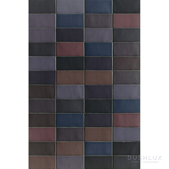 Фото Mutina Lane Керамогранит 7.9x16см, универсальный, глазурованный цвет: base aubergine