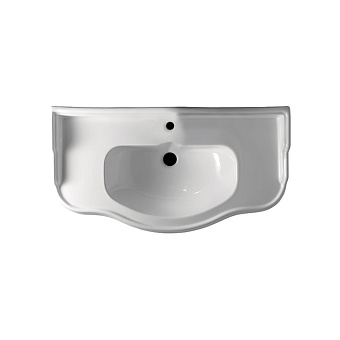 Kerasan Retro Раковина 100x54.5см, подвесная, 1 отв., цвет: белый