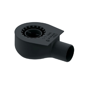 TECE drainline, сифон, 0,7 л/c, DN 50, выход вбок, высота монтажа от нижнего края сифона до верхнего края слива – 95 мм.
