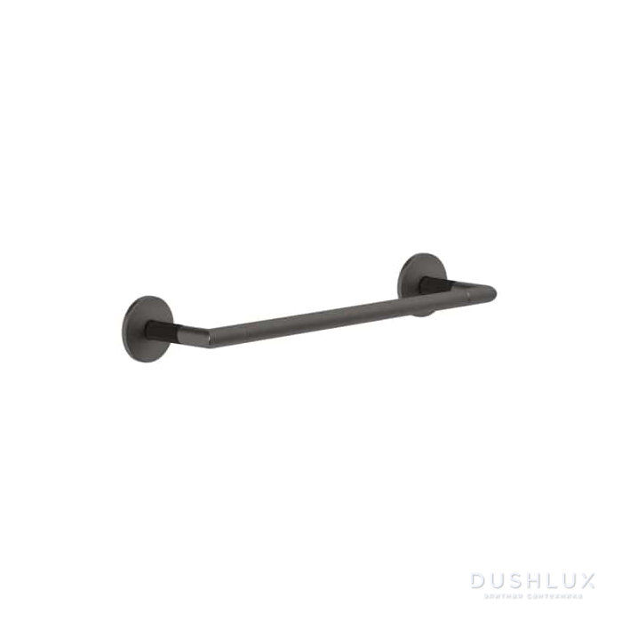 Фото Gessi Ingranaggio Полотенцедержатель 30 см., подвесной, цвет: Black Metal Brushed PVD