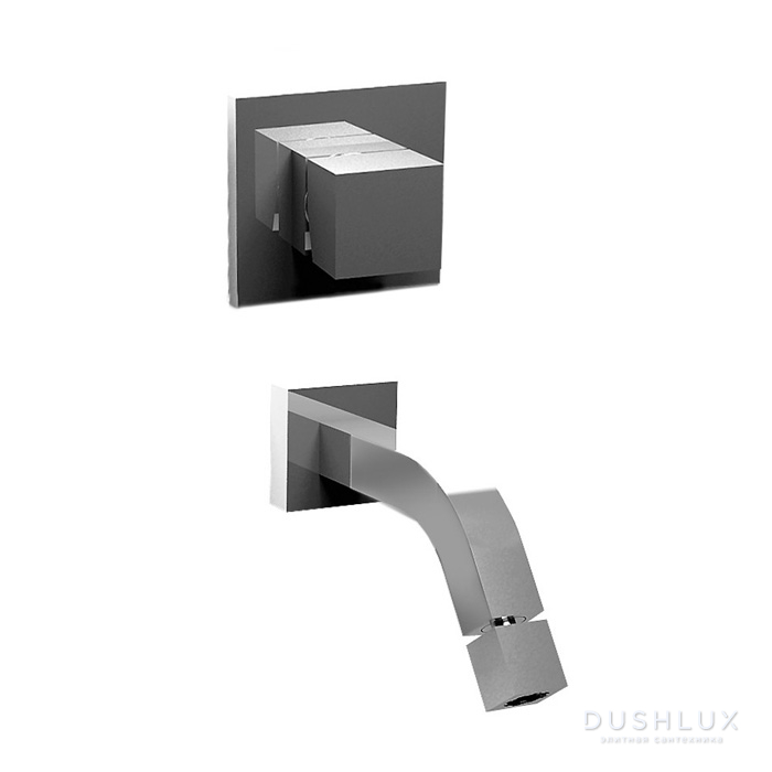 Фото Stella Bamboo Quadro Встраиваемый смеситель для раковины 3868MC P.V. цвет: хром