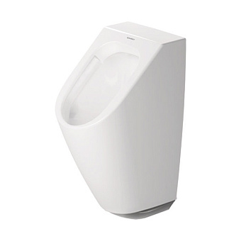Duravit Me by Starck Электронный безободковый писсуарс питанием от сети (в комплекте сифон, блок питания и подвод воды)