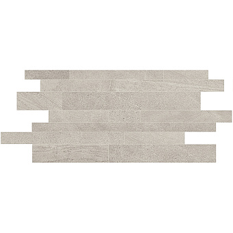 Lea Ceramiche Nextone Керамогранит 30x60см, универсальный, неглазурованный, mosaico muretto, цвет: next gray/противоскользящая