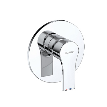 Kludi Zental SL Встраиваемый смеситель для душа, внешняя часть, для 88022, цвет: хром