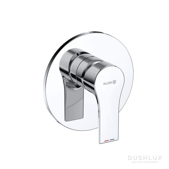 Фото Kludi Zental SL Встраиваемый смеситель для душа, внешняя часть, для 88022, цвет: хром