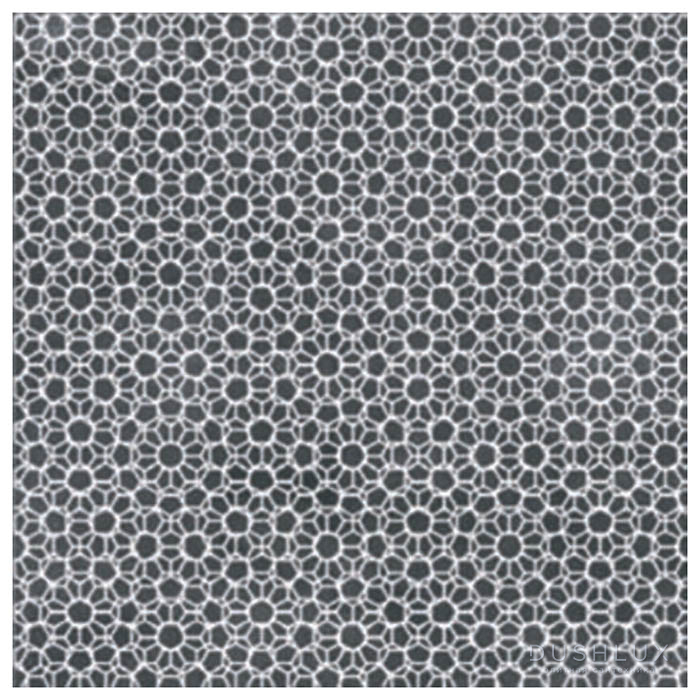 Фото Mutina Azulej Керамогранит 20x20см, универсальный, глазурованный, цвет: renda nero
