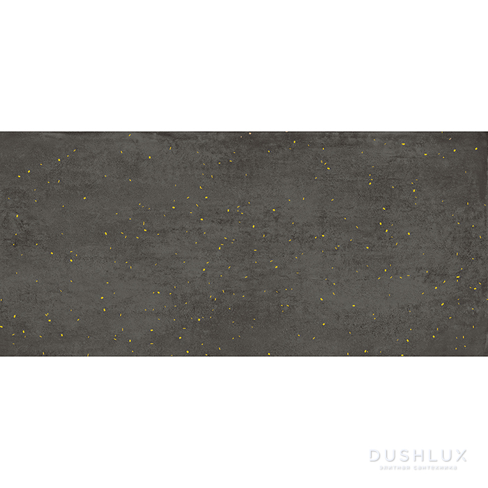 Фото Lea Ceramiche Concreto Керамогранит 120x260x0.6см, универсальный, неглазурованный, декор drops gold, цвет: dark/противоскользящая