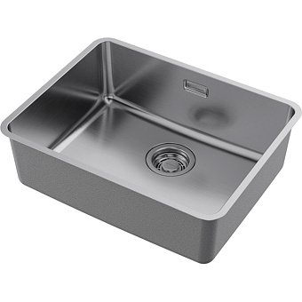 Omoikiri Omi 53-U/I Ultra Кухонная мойка 53x17,9x41,5см.,встраиваемая, цвет: нержавеющая сталь