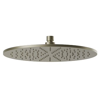 Newform Head Showers Верхний душ 30см., настенный/потолочный, цвет: PVD brushed pale gold