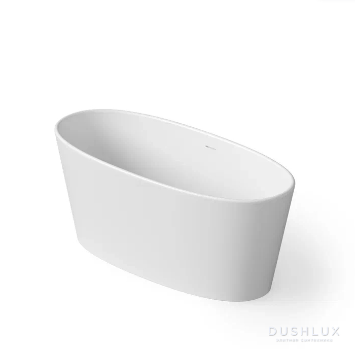 Фото Dea Design Nature Ванна 158x70x66см., отдельностоящая, Solid Surface, цвет: White №18