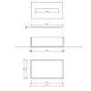 Decor Walther Sky KB Диспенсер для салфеток 14x24x7.5см, акрил, цвет: прозрачный