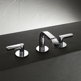 Fantini Icona Deco Смеситель для биде, 3 отверстия, цвет: хром
