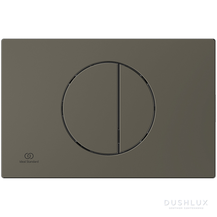 Фото Ideal Standard Oleas M5 Панель смыва, механическая, двойной смыв, цвет: PVD Magnetic Grey