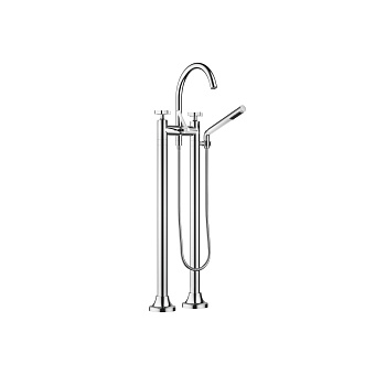 Dornbracht VAIA Смеситель для ванны, напольный, с ручным душем, цвет: хром