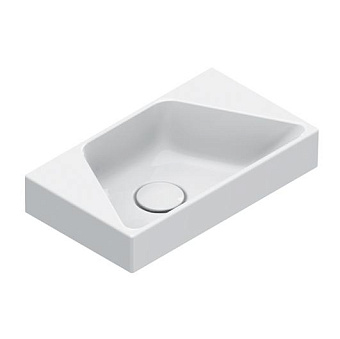 Catalano Comfort Раковина 40x23см, без отв., цвет: белый глянцевый