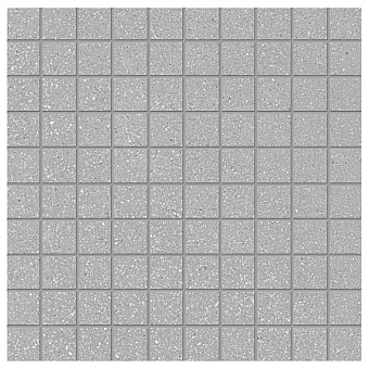 Ergon Medley Керамогранит 30x30x0.95см, универсальная, неглазурованный, цвет: Mosaico Grey minimal
