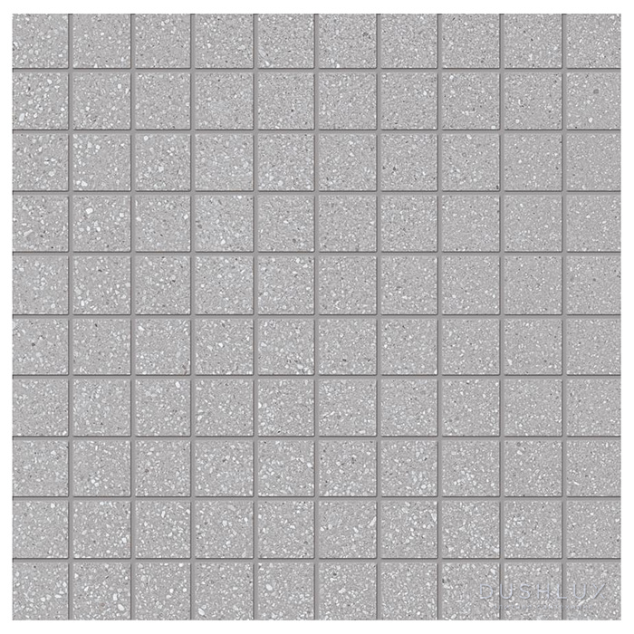 Фото Ergon Medley Керамогранит 30x30x0.95см, универсальная, неглазурованный, цвет: Mosaico Grey minimal