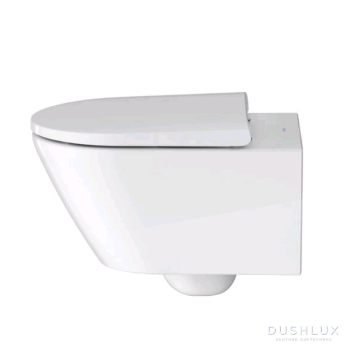 Фото Duravit D-Neo Унитаз 37x54см., подвесной, безободковый, цвет: белый матовый сатинированный