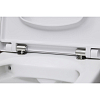 Duravit Me by Starck Комплект: подвесной унитаз 56x37см, Rimless 252909+ сиденье с мягким закрыванием 002009, цвет: белый