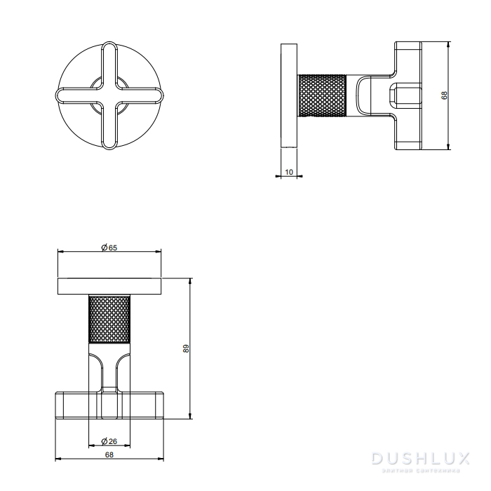 Gessi Inciso Кран запорный, подключение 3/4\", цвет: хром ( 58363#031 ...