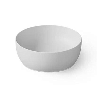 Dea Design Washbasins Раковина 40x40x14см., накладная, без отв., Solid Surface, цвет: White №18