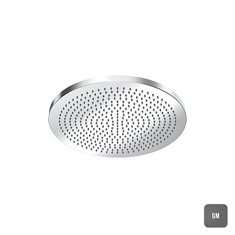 Almar Emotion Quadro Верхний душ 30x30см., настенный/потолочный, цвет: оружейный металл брашированный PVD
