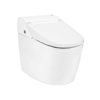 SensPa Tankless Электронный унитаз 39x67x55см, напольный, TC-8100W, цвет: белый