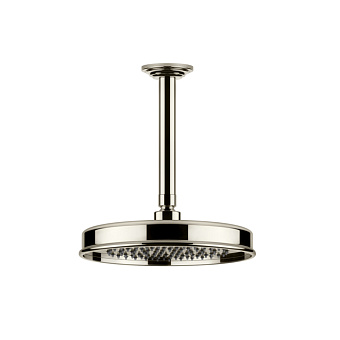 Gessi Venti20 Верхний душ Ø20см., с потолочным держателем 28.8см., цвет: Nickel PVD